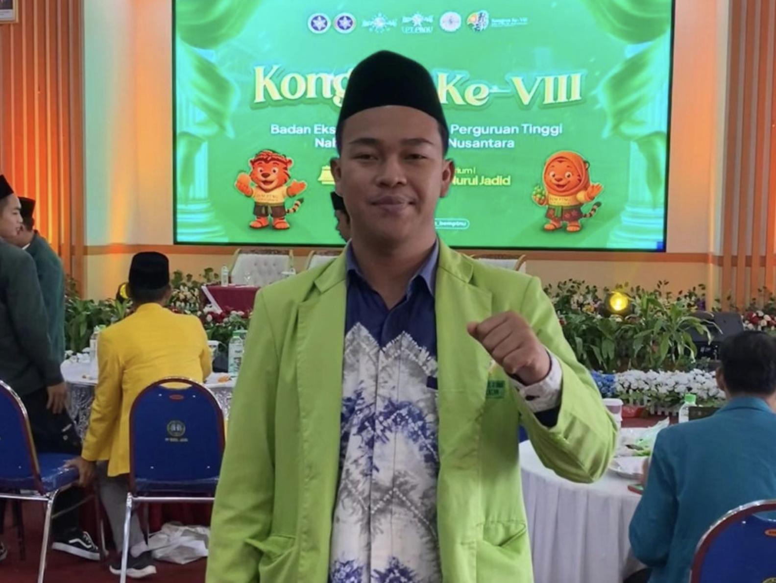 Muhammad Zaini Wakili UNUKASE dalam Kongres BEM PTNU Nusantara 2025